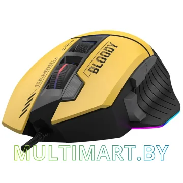 Игровая мышь A4Tech Bloody W95 Max Sports (желтый) картинка 6